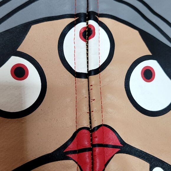 Devil Nut Under Red Flag Burning Embroidered Heavyweight Hoodie Size XS - Picture 3 of 13